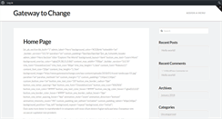 Desktop Screenshot of gatewaytochange.com