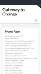 Mobile Screenshot of gatewaytochange.com